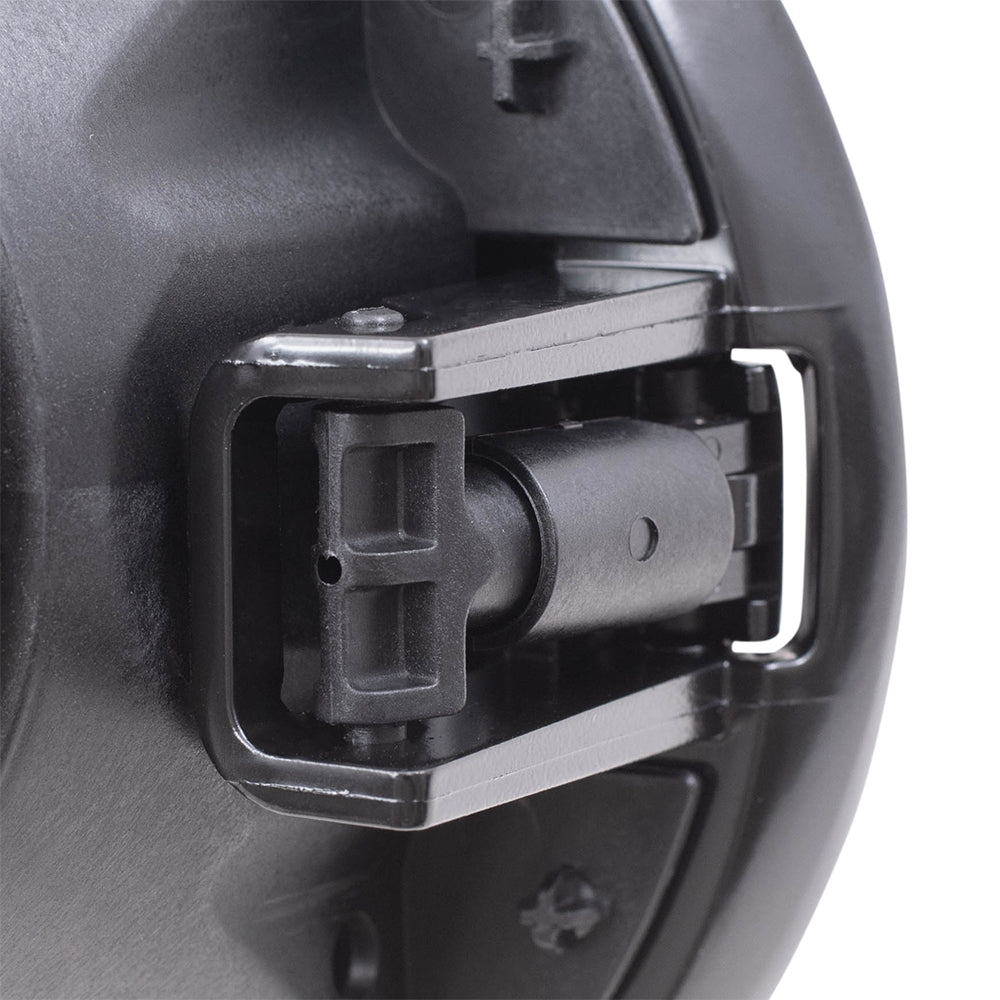 Brock Replacement Black Fuel Filler Door Assembly Compatible with 2008-2020 Challenger