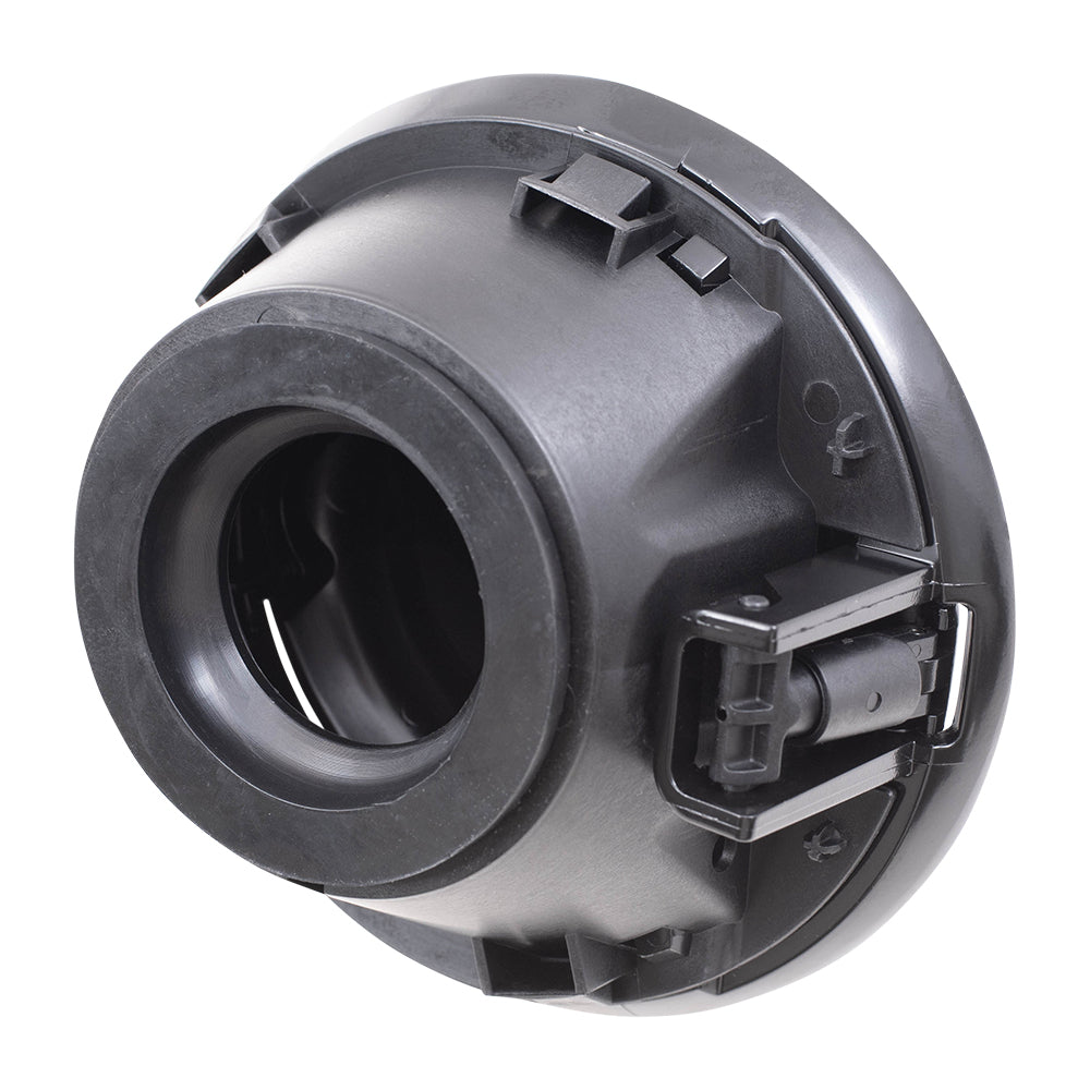 Brock Replacement Black Fuel Filler Door Assembly Compatible with 2008-2020 Challenger