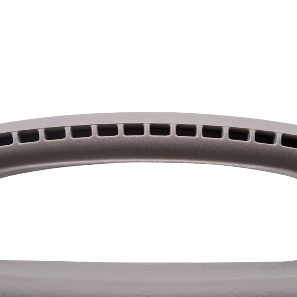 Brock Aftermarket Replacement Driver Left A Pillar Trim Panel with Pull Handle Beige Compatible with 2002-2008 Dodge Ram 1500