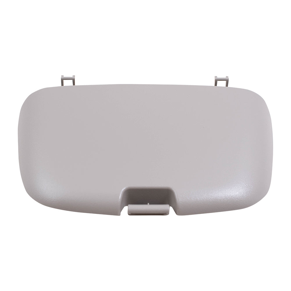 Brock Replacement Beige Overhead Console Sunglasses Holder Bin Compatible with 1999-2001 1500 1999-2002 2500 3500 Pickup Truck SN96TL2AA