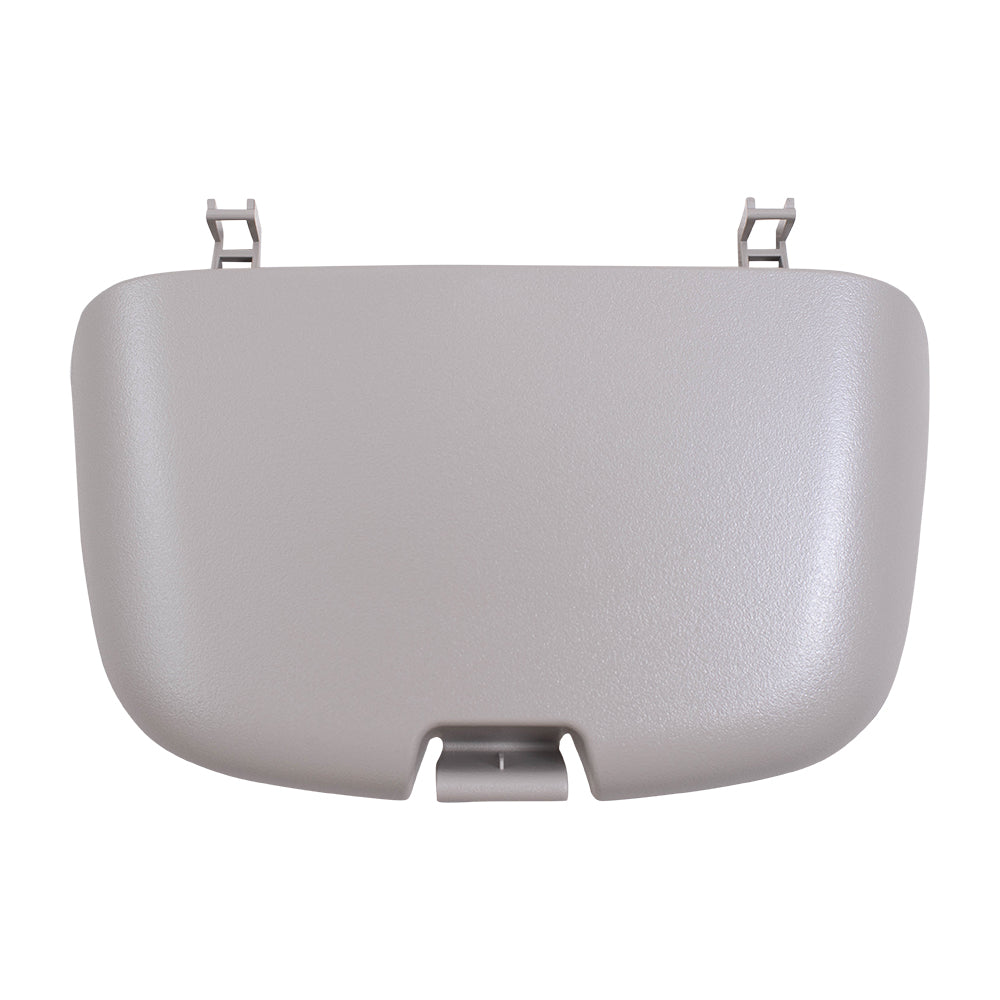 Brock Replacement Beige Overhead Console Sunglasses Holder Bin Compatible with 1999-2001 1500 1999-2002 2500 3500 Pickup Truck SN96TL2AA
