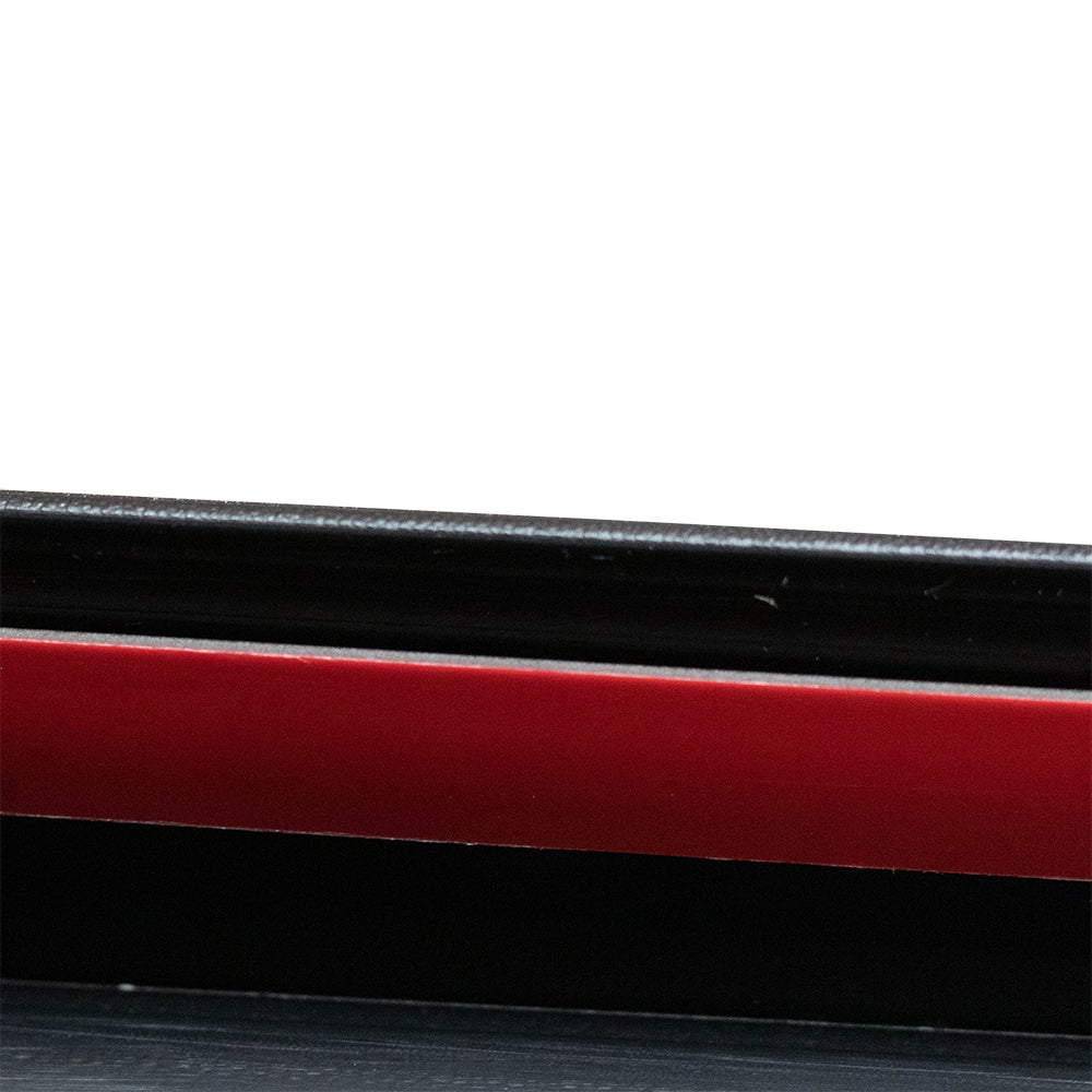 Brock Replacement Tailgate Spoiler Compatible with 2006-2008 1500 Pickup Truck Textured Black Molding Cover Cap fits 55112047AC