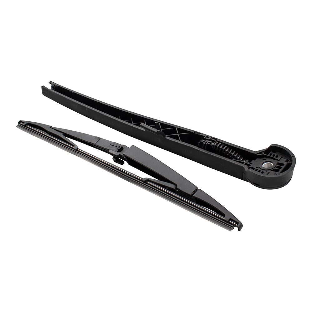 Brock Aftermarket Replacement Rear Wiper Arm with Blade Compatible with 2005-2010 Jeep Grand Cherokee