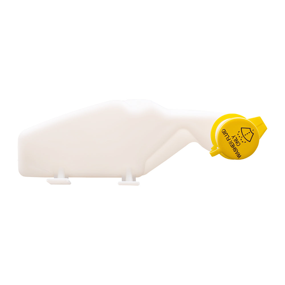 Brock Replacement Windshield Washer Reservoir with Cap and Pump without Sensor Hole Compatible with 1994-1999 1500/2500/3500