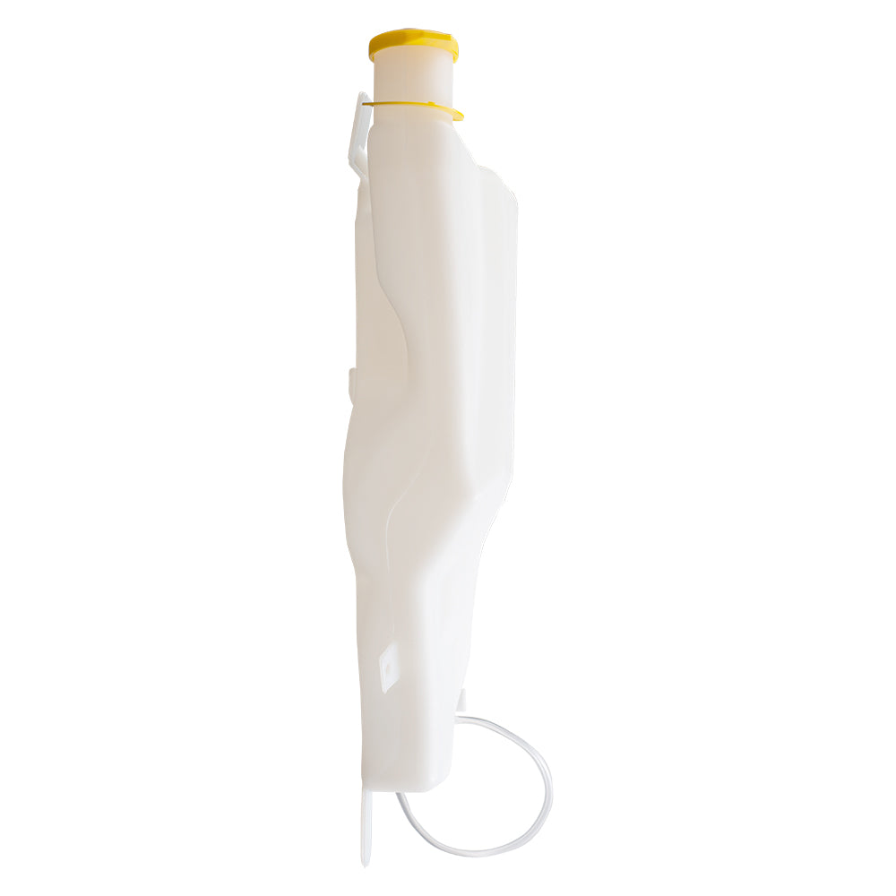 Brock Replacement Windshield Washer Reservoir with Cap and Pump without Sensor Hole Compatible with 1994-1999 1500/2500/3500