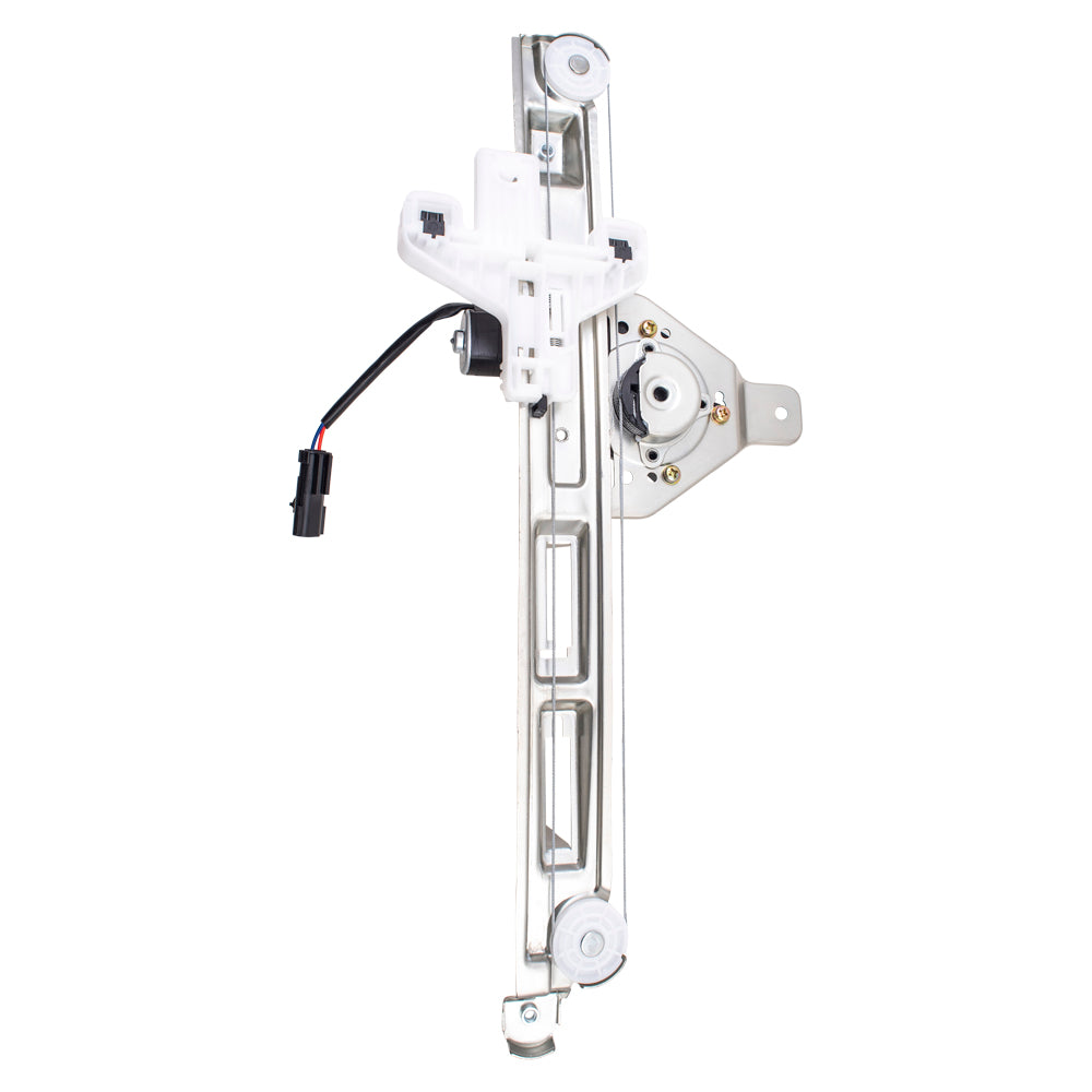 Brock Aftermarket Replacement Rear Driver Left Power Window Regulator with Motor Compatible with 2007-2017 Jeep Compass MK