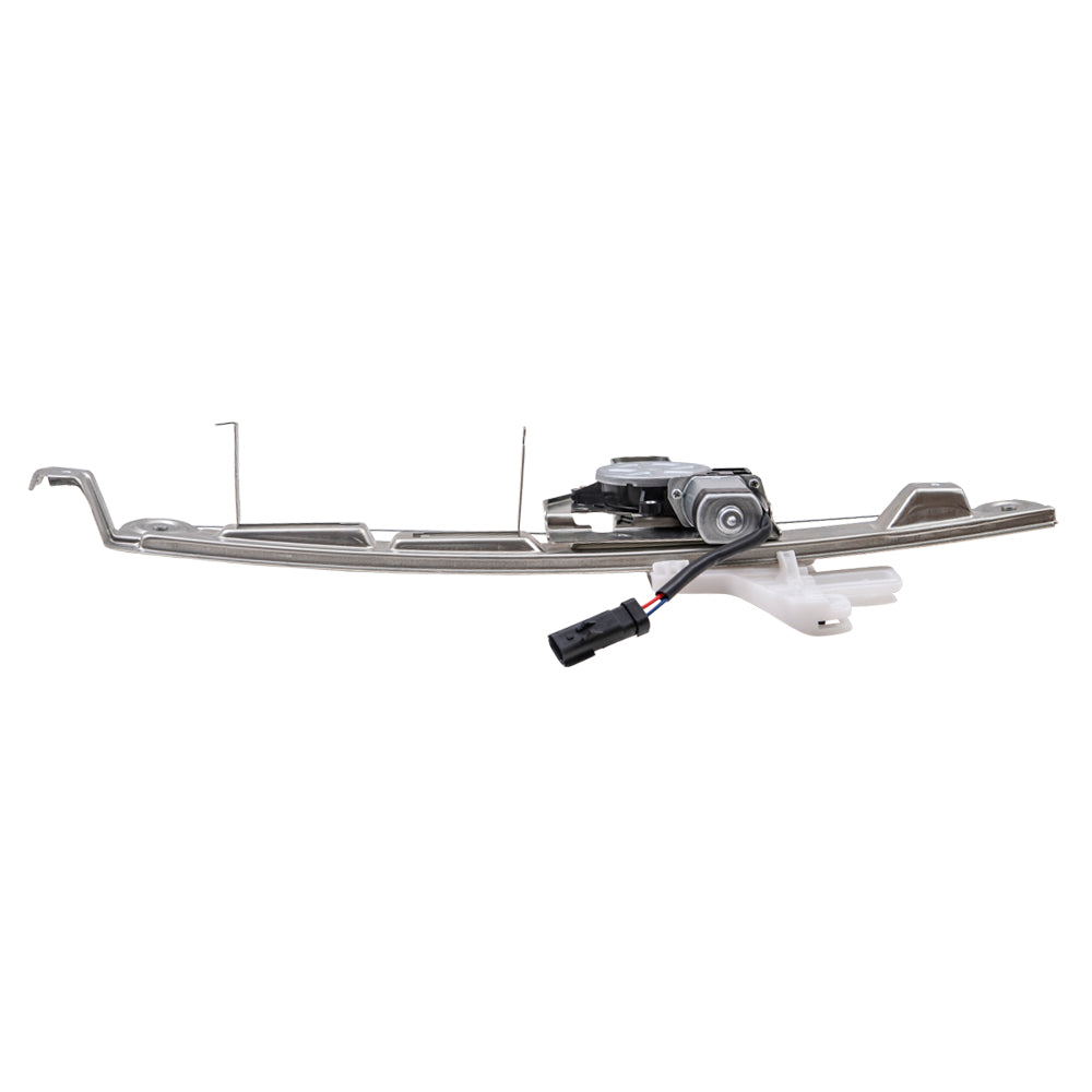 Brock Aftermarket Replacement Rear Driver Left Power Window Regulator with Motor Compatible with 2007-2017 Jeep Compass MK