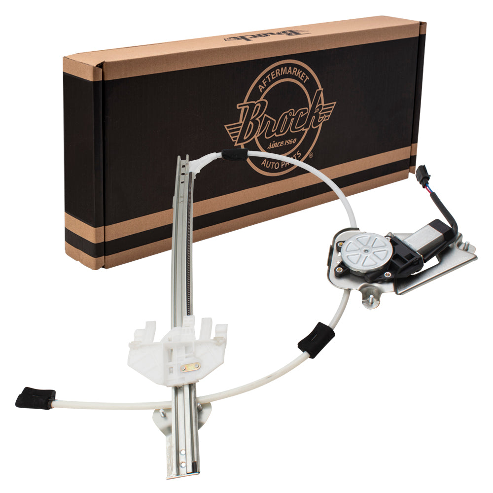 Window Regulator & Motor for 06-07 Jeep Liberty Front Passengers Hole Type Glass