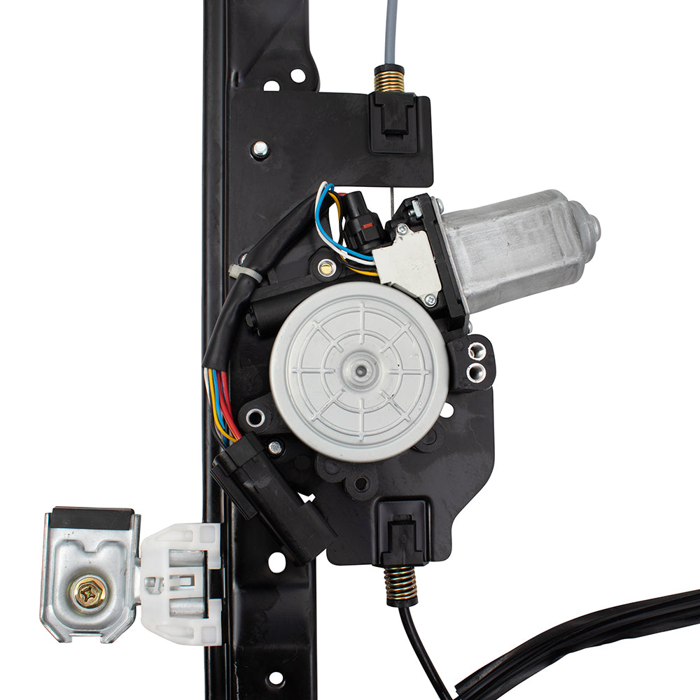 Brock Replacement Passenger Front Power Window Regulator w/ Motor Assembly Compatible with 2006-2010 Grand Cherokee 4589170AD 4589170AH
