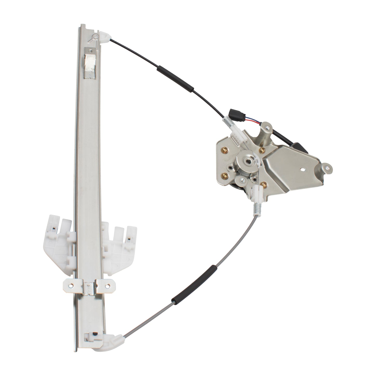 Brock Replacement Driver and Passenger Front Power Window Lift Regulators with Motors Assemblies Upgrade Style Compatible with 06-07 SUV 4589265AD 4589268AD