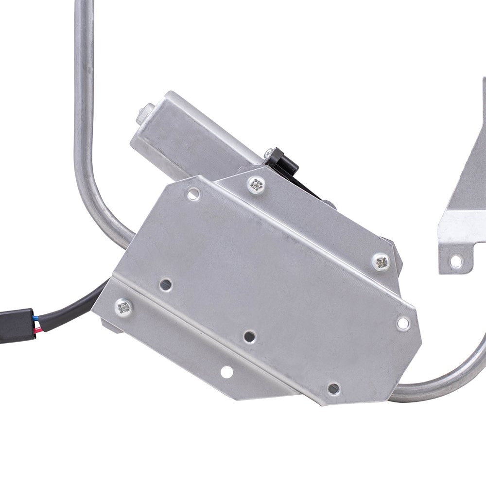Brock Replacement Front Driver Side Power Window Regulator with Motor Compatible with 2000-2007 Paystar & 2000-2007 9000 Series