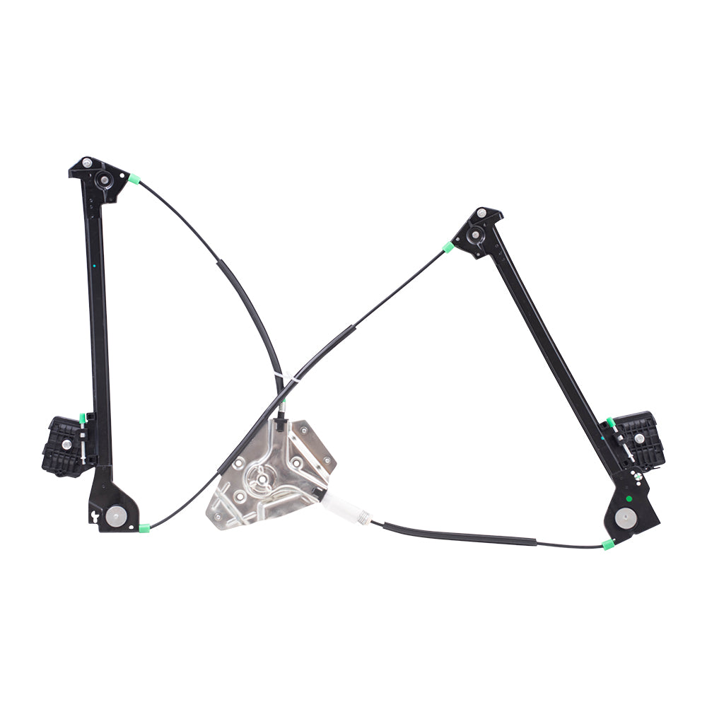 Brock Replacement Front Driver Side Power Window Regulator Without Motor Compatible with 08-20 Challenger