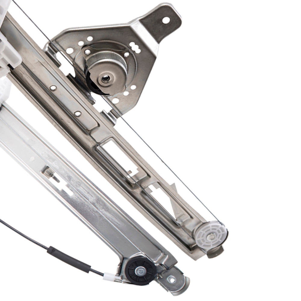 Brock Aftermarket Replacement Front and Rear Passenger Right Power Window Regulator Without Motor Set Compatible with 2007-2017 Compass MK