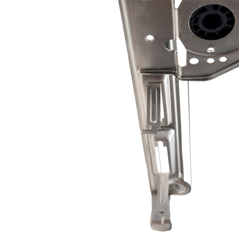 Brock Aftermarket Replacement Rear Driver Left Power Window Regulator Without Motor Compatible with 2007-2017 Patriot