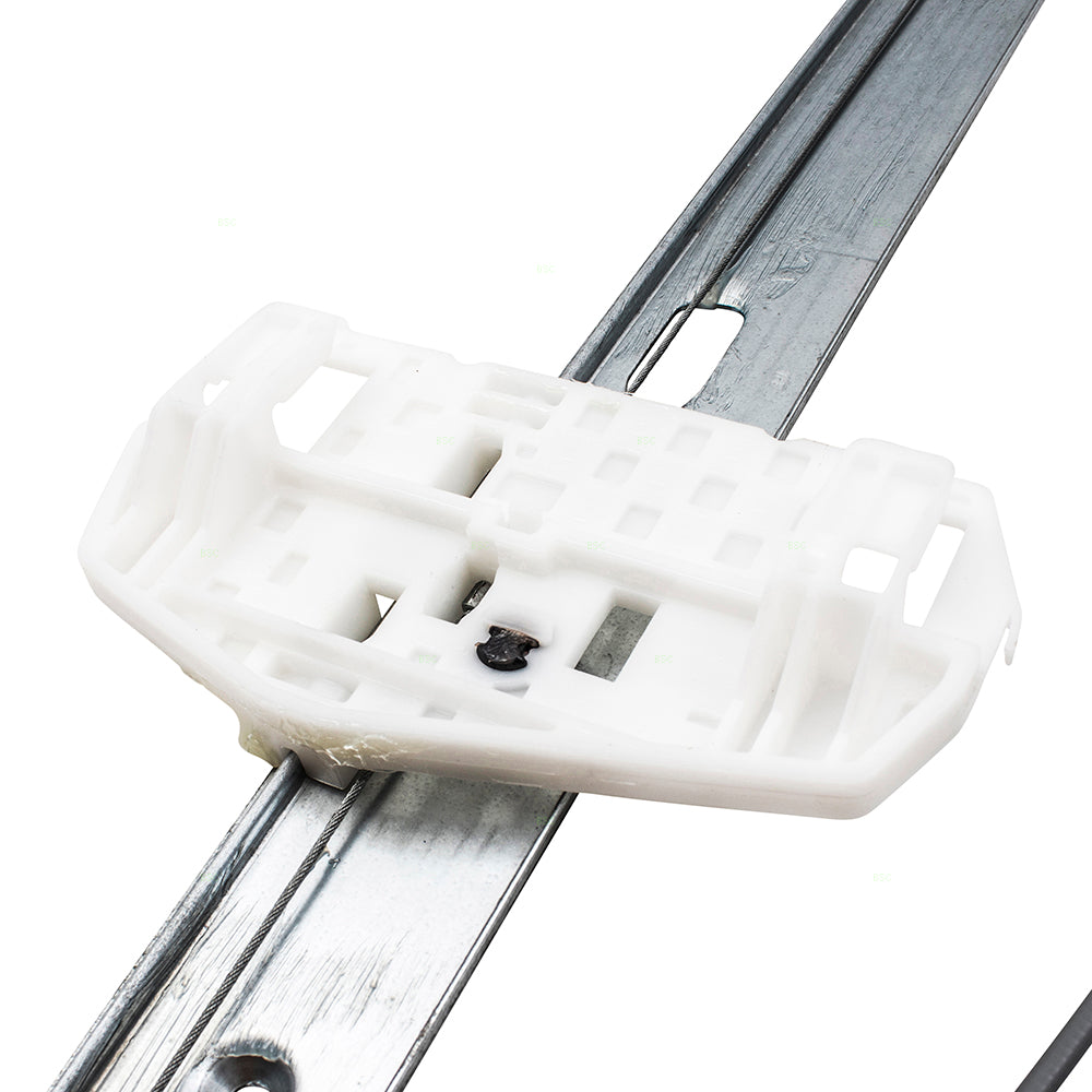 Brock Replacement Pair Set Rear Power Window Lift Regulators Compatible with 2007-2017 Wrangler 18 Wrangler JK & Unlimited 68014951AA 68014950AA
