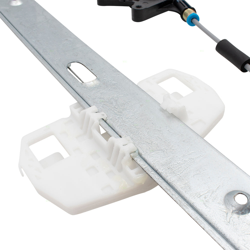 Brock Replacement Pair Set Rear Power Window Lift Regulators Compatible with 2007-2017 Wrangler 18 Wrangler JK & Unlimited 68014951AA 68014950AA