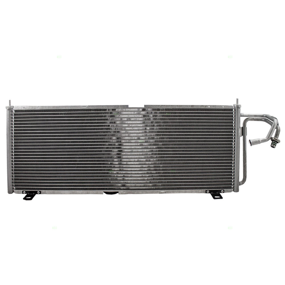 Brock Replacement A/C Condenser Cooling Assembly Compatible with 1997-2001 Cherokee 4.0L 1998-2001 Cherokee 2.5L 55036595AG