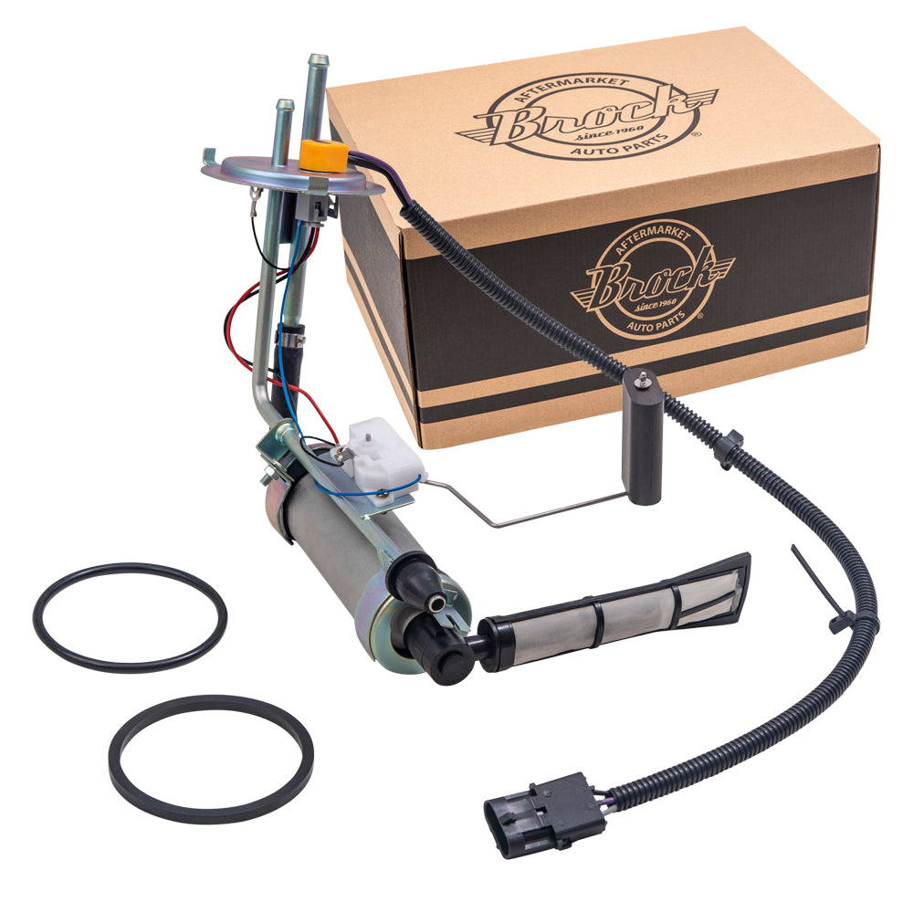 Brock Aftermarket Replacement Fuel Pump Module Assembly Compatible With 1987-1990 Jeep Cherokee 4.0L