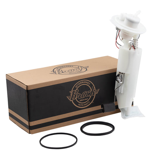 Brock Replacement Fuel Pump Module Assembly Compatible with 2004-2007 Caravan Town & Country Van without Stow and Go Seating RL127562AD E7172M