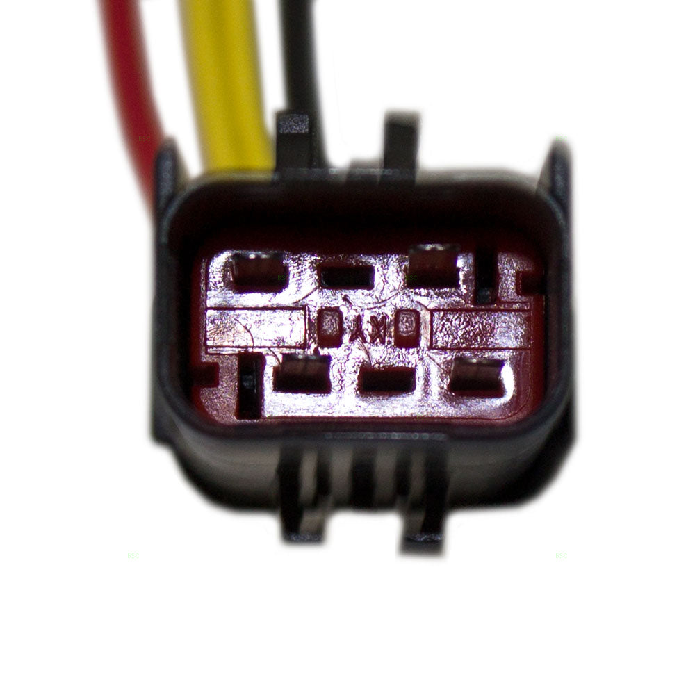 Brock Replacement Fuel Pump Wiring Harness Compatible with 1996-1997 Pickup Truck
