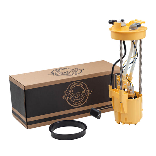 Brock Replacement Diesel Fuel Pump Assembly Compatible with 2500 3500 Pickup Truck 5.9L 4897668AC E7187M