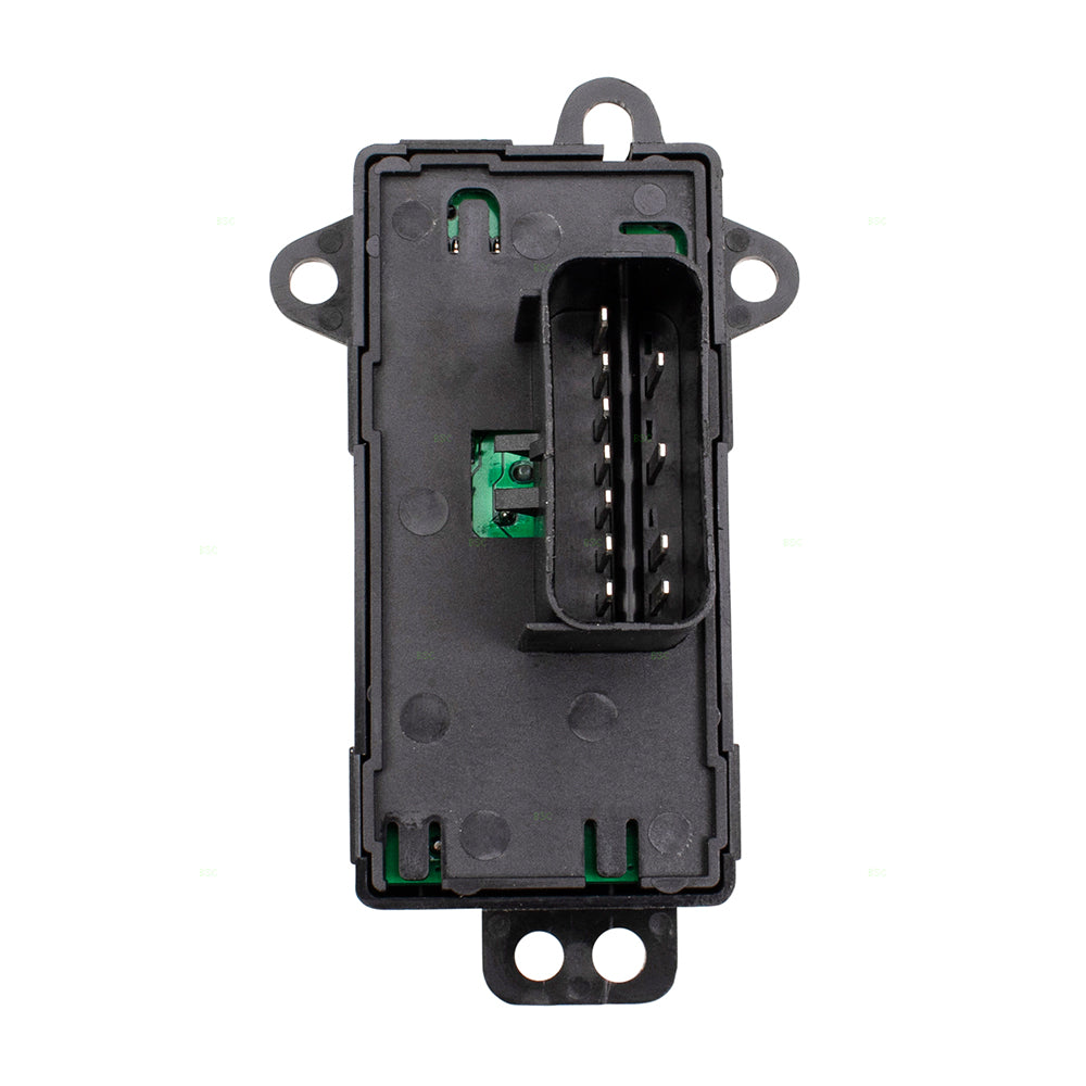 Brock Replacement Drivers Front Power Window Master Switch 4 Button Compatible with 2004-2007 Town & Country Caravan Grand Caravan 4685732AC