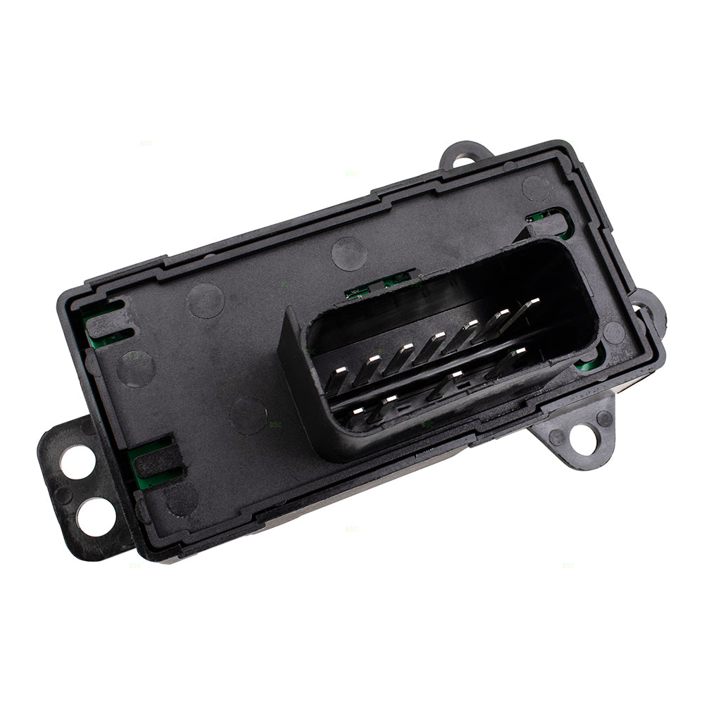 Brock Replacement Drivers Front Power Window Master Switch 4 Button Compatible with 2004-2007 Town & Country Caravan Grand Caravan 4685732AC