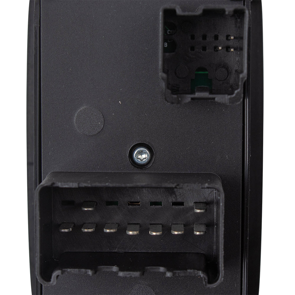 Brock Replacement Front Driver Side Power Window Master Switch 11 Buttons with Power Rear Windows and Power Folding Mirrors Compatible with 2008-2010 Town & Country/Grand Caravan & 2009 Journey