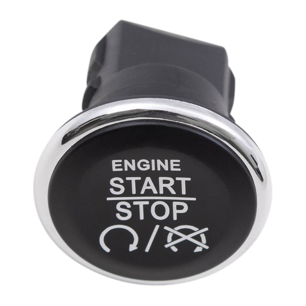 Brock Replacement Ignition Switch Stop/Start Keyless Dash Mount Push Button Compatible with Various Models 1FU931X9AC