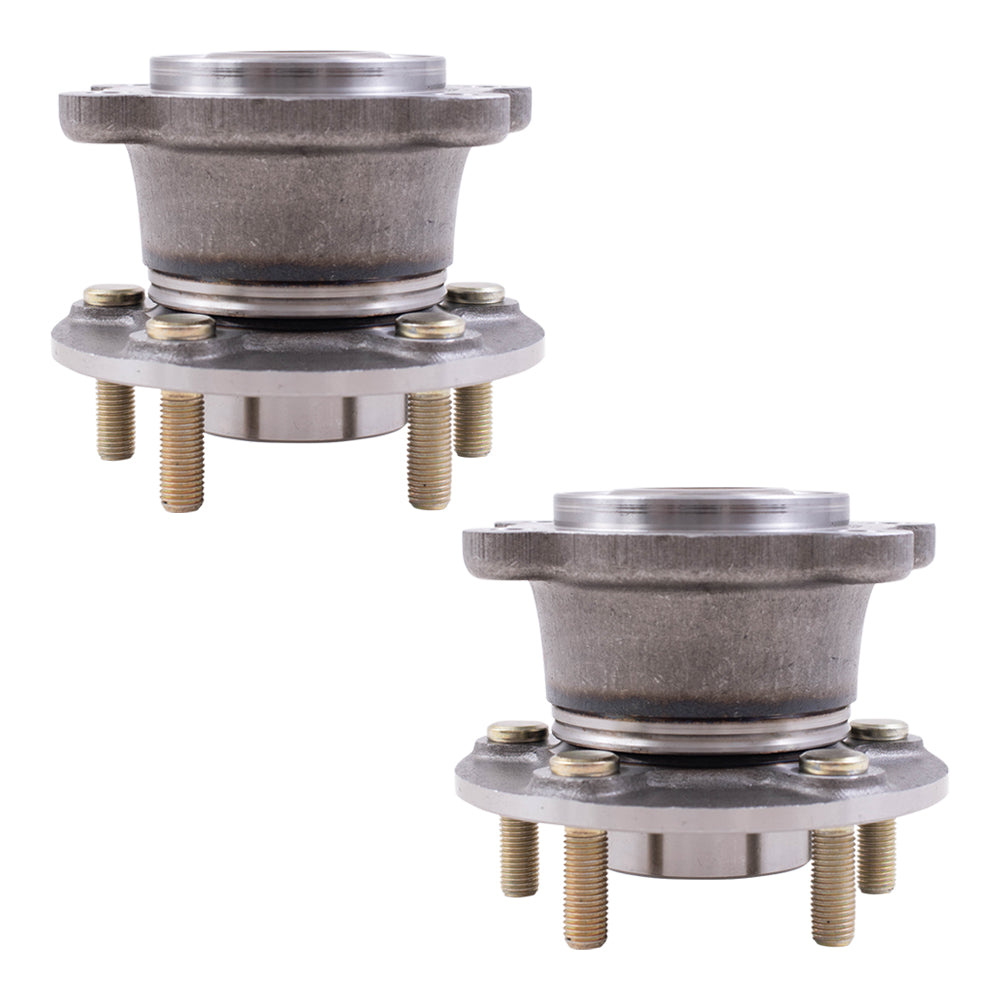 Brock Replacement Rear Hub Bearing Assemblies Set Compatible with 13-19 Escape 4WD 15-19 MKC AWD