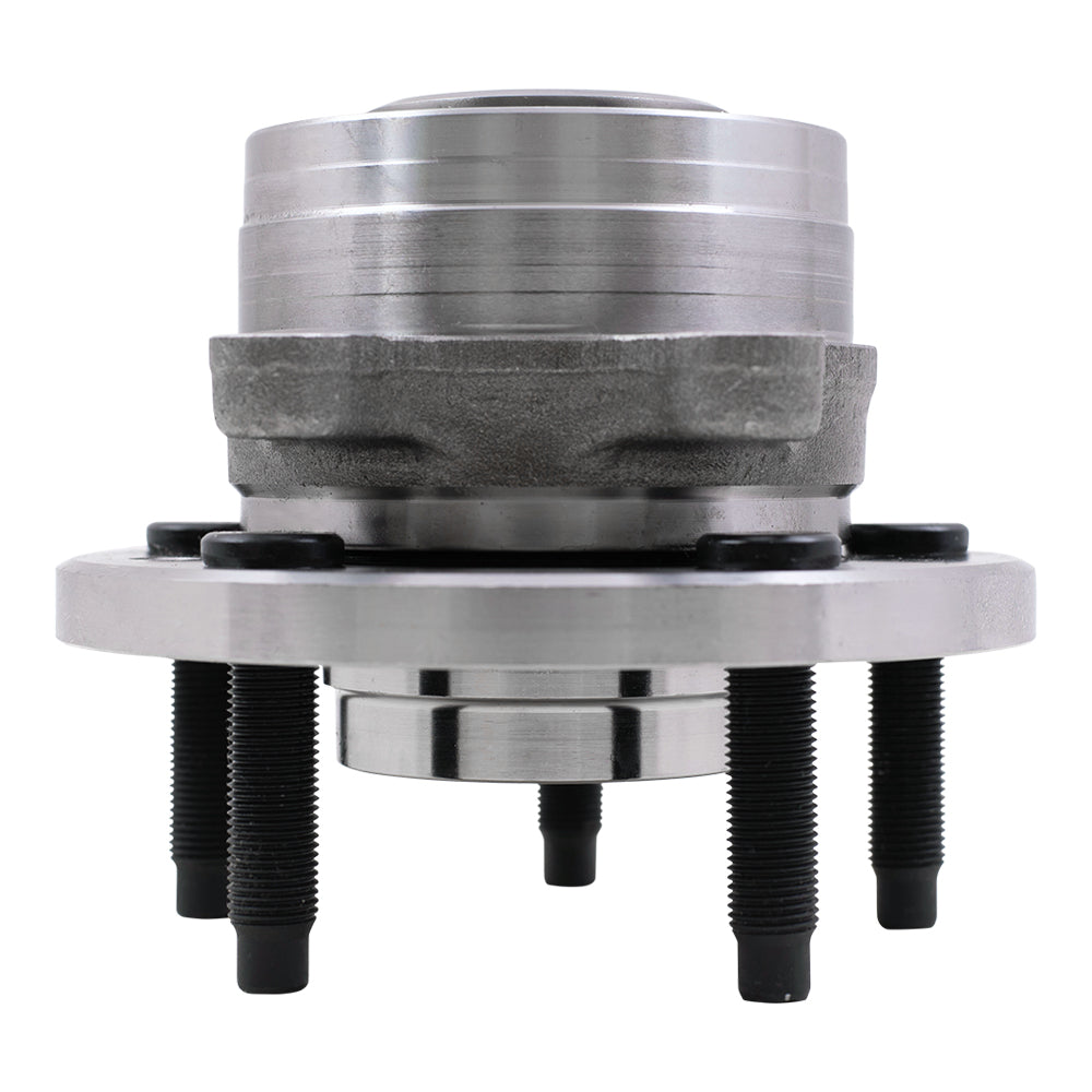 Brock Replacement 4 Pc Set Front and Rear Hubs with Wheel Bearings Compatible with 2013-2019 Police Interceptor Utility