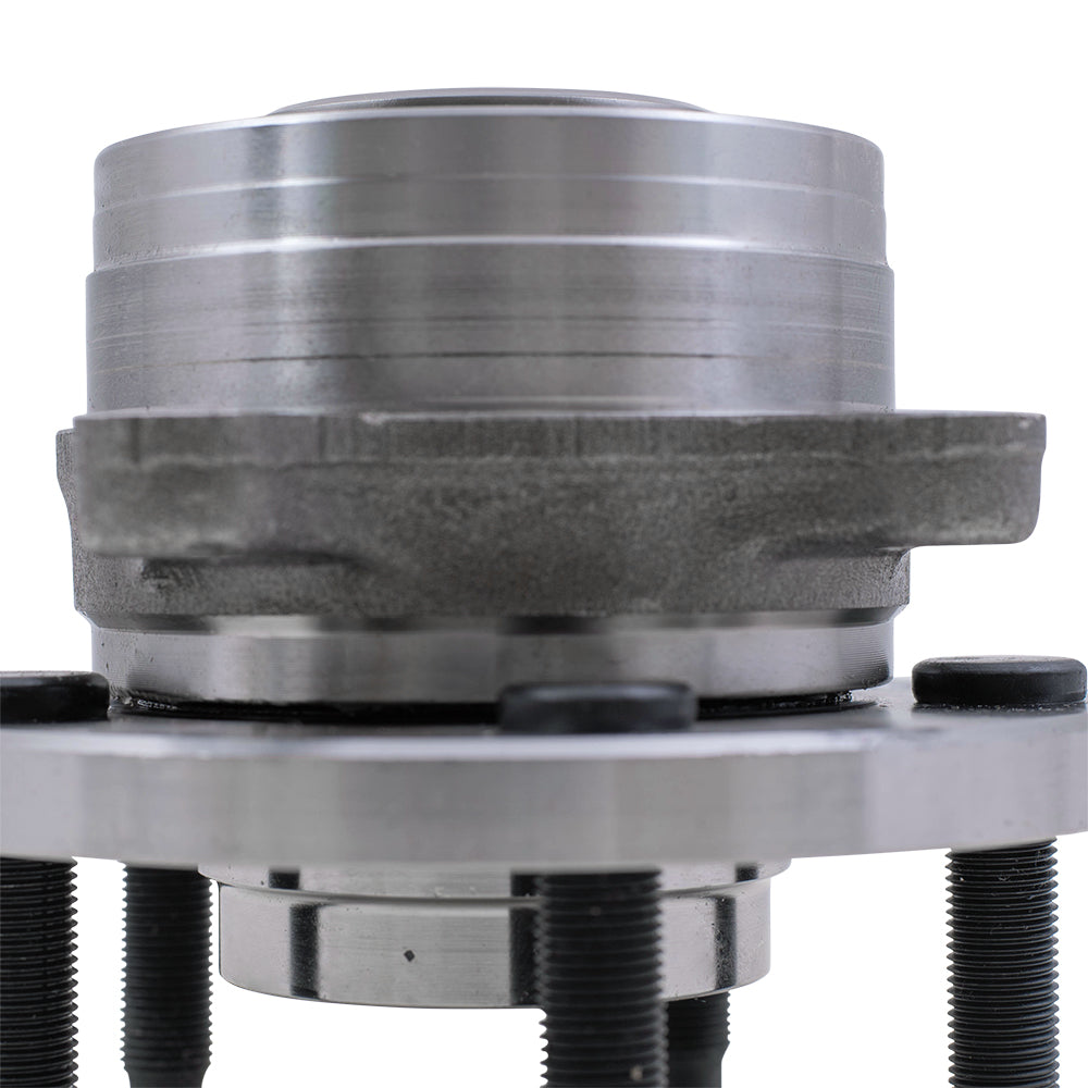 Brock Replacement 4 Pc Set Front and Rear Hubs with Wheel Bearings Compatible with 2013-2019 Police Interceptor Utility