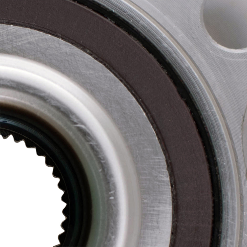 Brock Replacement 4 Pc Set Front and Rear Hubs with Wheel Bearings Compatible with 2013-2019 Police Interceptor Utility