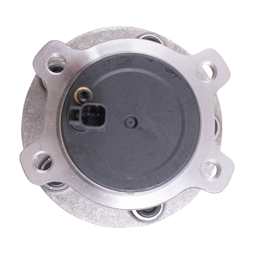 Brock Aftermarket Replacement Part Rear Driver or Passenger Side Hub/Bearing Assemblies Set without Active Park Assist Compatible with 2013-2019 Ford Escape FWD