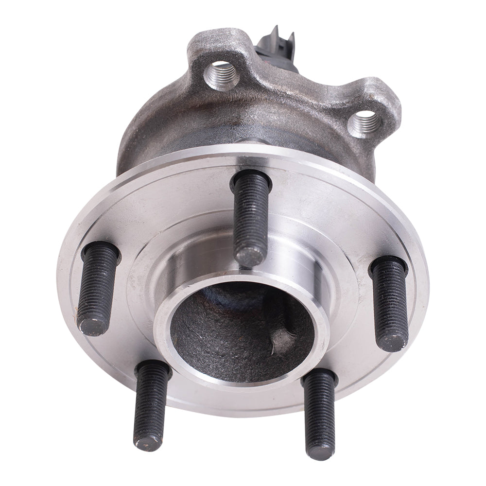 Brock Aftermarket Replacement Part Rear Driver or Passenger Side Hub/Bearing Assemblies Set without Active Park Assist Compatible with 2013-2019 Ford Escape FWD