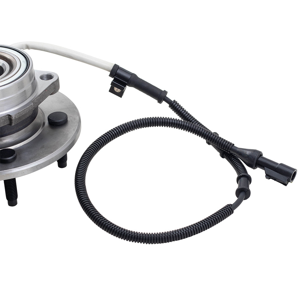 Brock Replacement Front Hub and Wheel Bearing Assembly Compatible with 1997 1998 1999 2000 F150 Pickup Truck