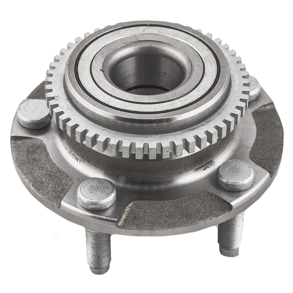 Brock Replacement Front Wheel Hub Bearing Assembly Compatible with 1994-2004 Mustang GT SVT Mach I Bullitt Base w/ ABS 1R3Z1104AA