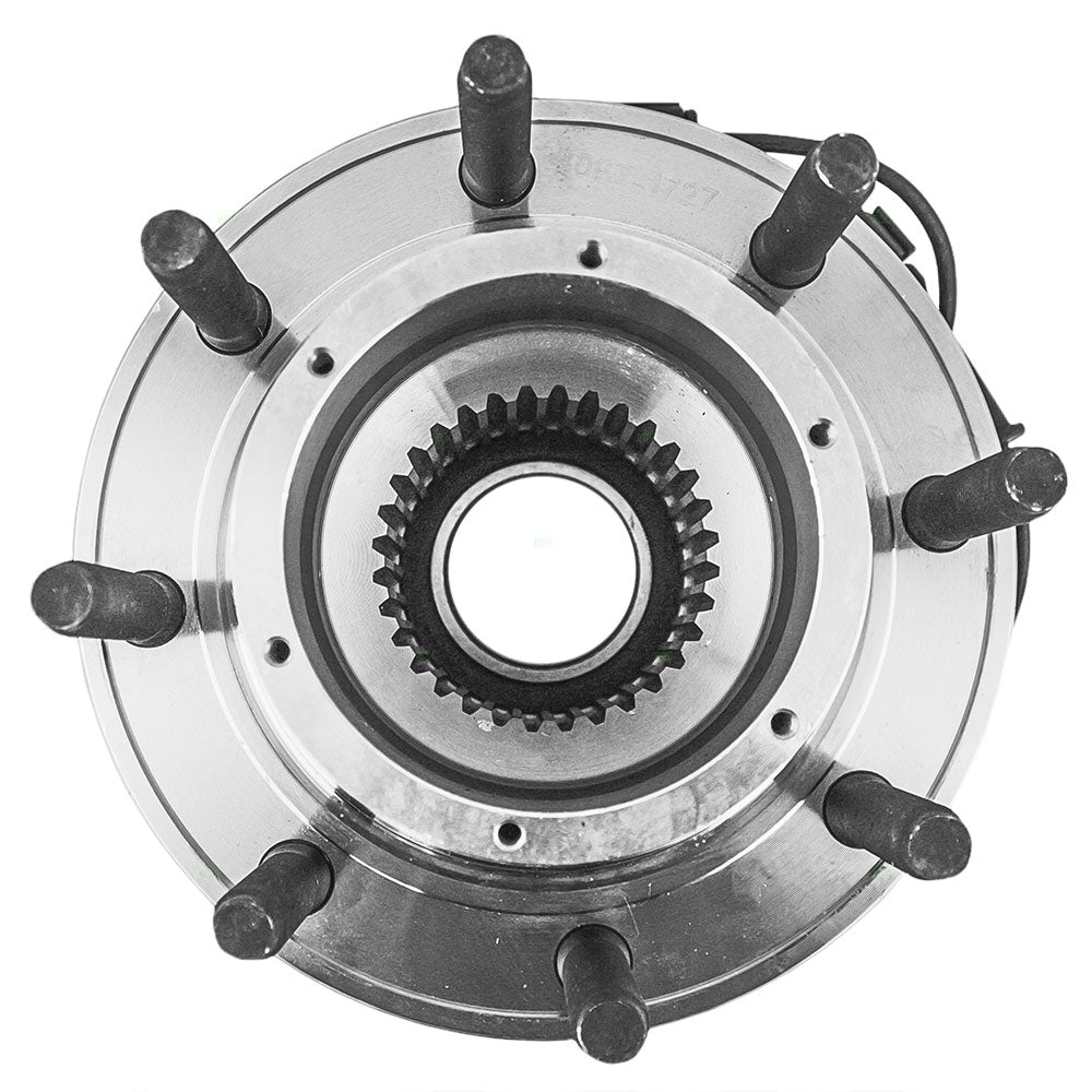 Brock Replacement Front Wheel Hub Bearing Assembly Compatible with 2005-2010 F250 F350 F450 Super Duty Pickup Truck