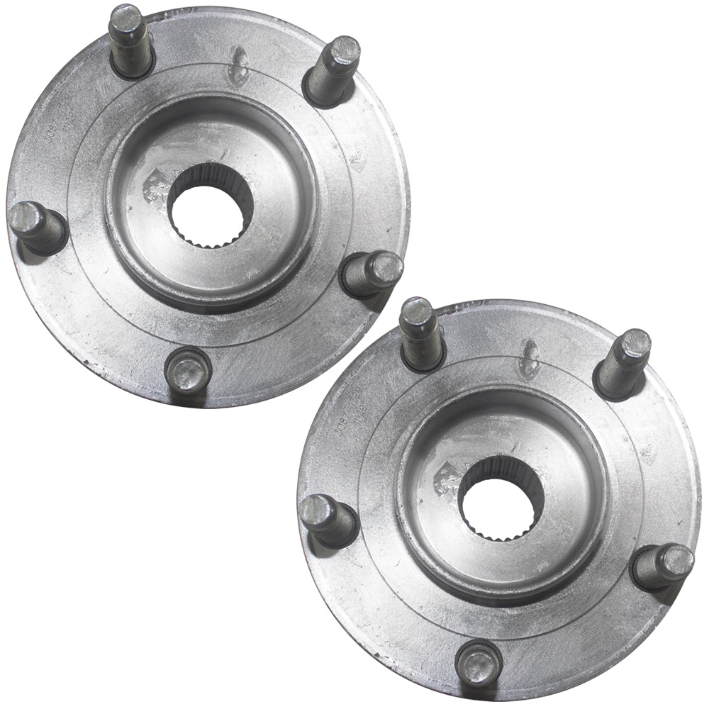 Brock Replacement Pair Set Rear Wheel Hub Bearings Compatible with 2007-2010 Edge MKX 4-Wheel drive 7T4Z 1104 C 512335