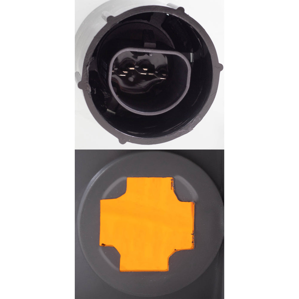 Headlights w/ Park Signal Lights Compatible with 92-96 F150 Pickup Truck