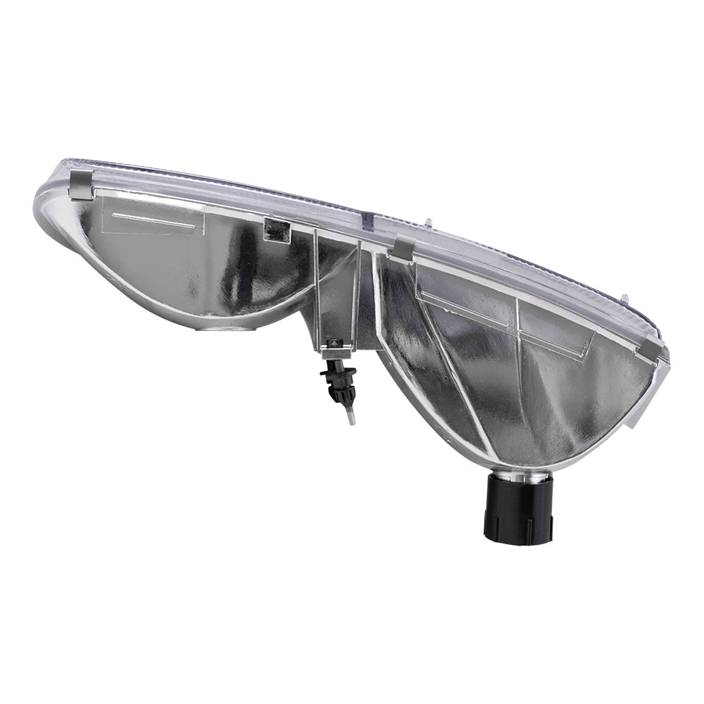 Brock Replacement Driver Side Halogen Headlight Assembly Compatible with 1992-1995 Ford Taurus