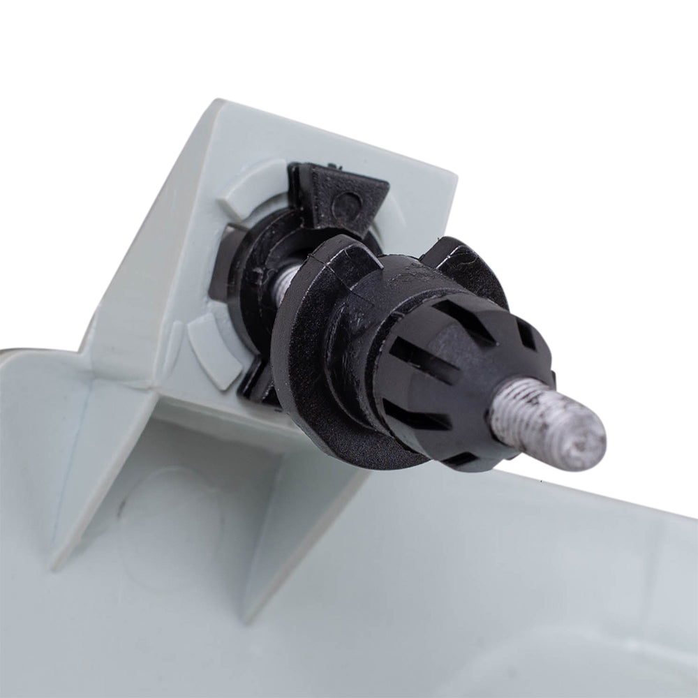 Brock Replacement Drivers Composite Headlight Headlamp Compatible with 1992-1996 E-Series Van F6UZ 13008 BA