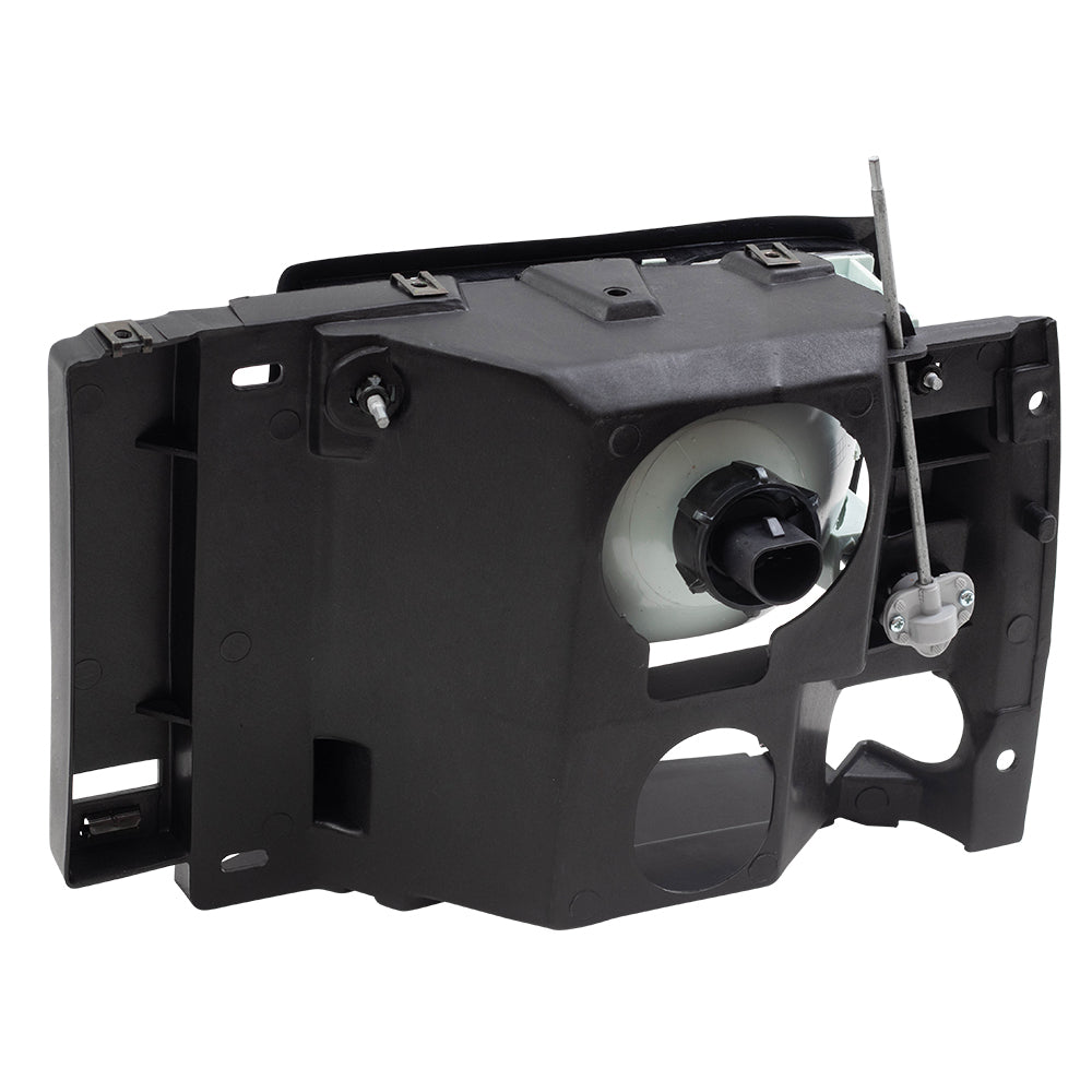 Brock Replacement Driver and Passenger Headlights Compatible with 1989-1992 Ranger Pickup F1TZ13008D F1TZ13008C