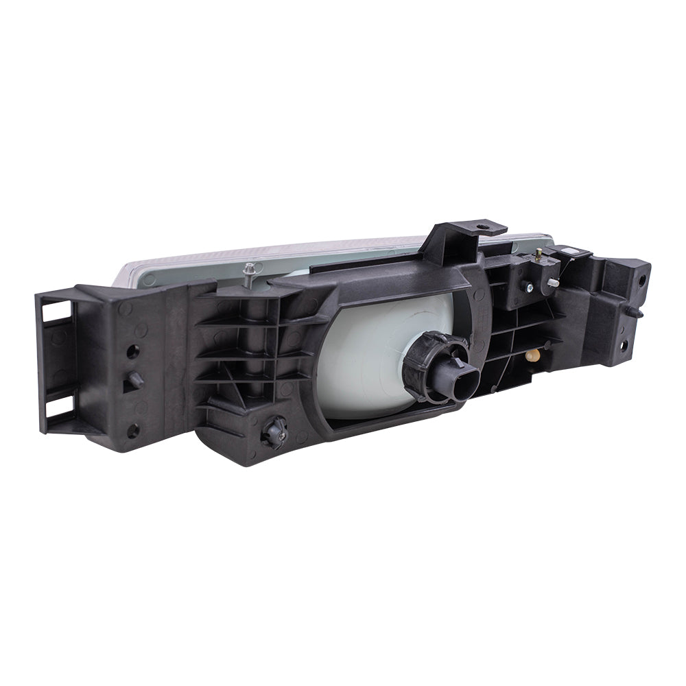 Brock Replacement Driver and Passenger Headlights Compatible with 1991-1996 Escort F1CZ13008B F1CZ13008A