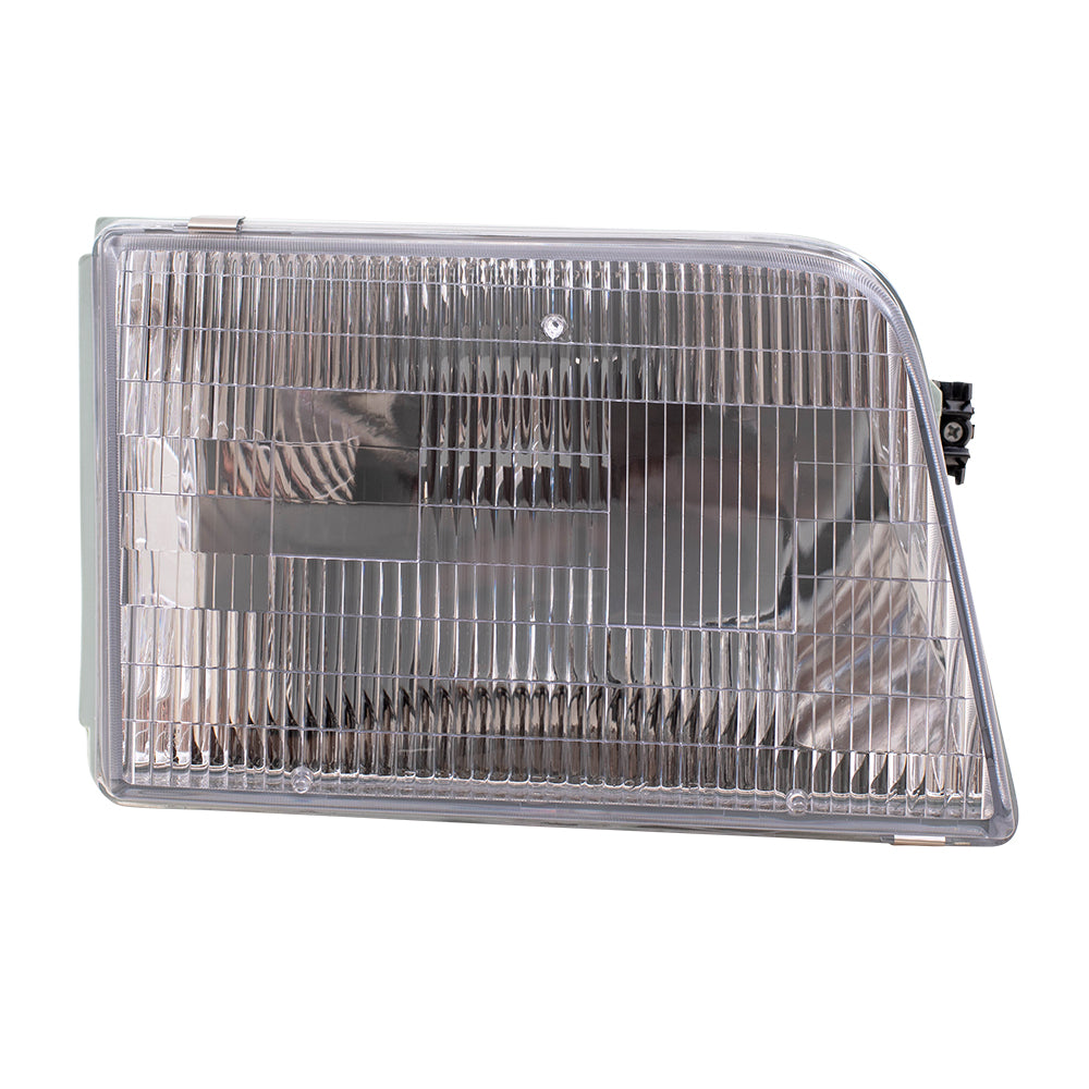Passenger Headlight Headlamp Assembly fits 1993-1997 Ford Ranger Pickup Truck