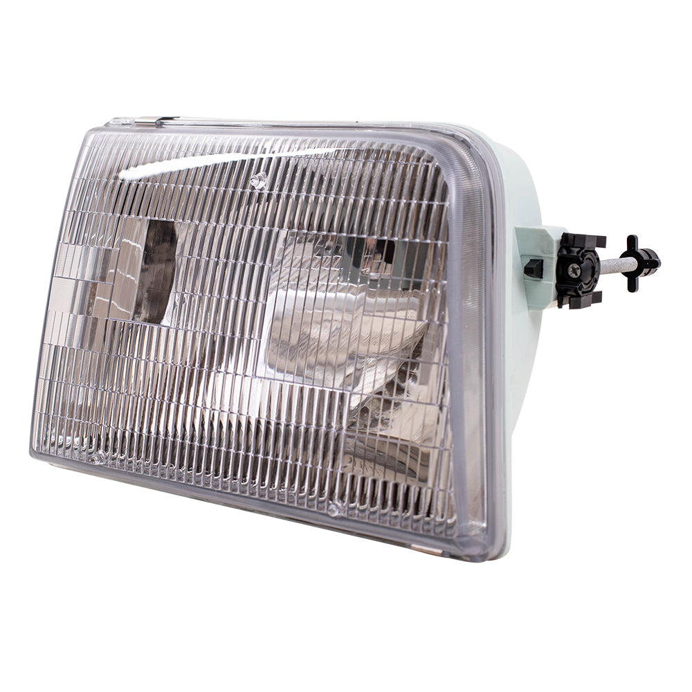 Passenger Headlight Headlamp Assembly fits 1993-1997 Ford Ranger Pickup Truck