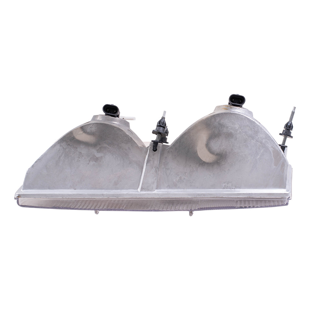 Brock Replacement Driver and Passenger Headlights Headlamps Compatible with Cougar FOWY 13008 B FOWY 13008 A