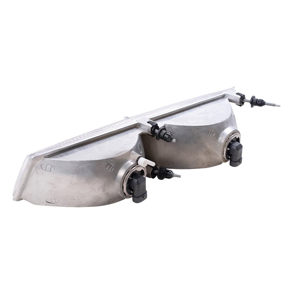 Brock Replacement Driver and Passenger Headlights Headlamps Compatible with Cougar FOWY 13008 B FOWY 13008 A