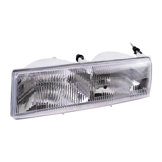 Brock Replacement Drivers Headlight Headlamp Compatible with Cougar FOWY 13008 B