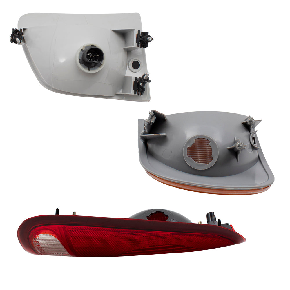 Headlight Tail Light Park/Signal Light for 97-03 F-150 Piece Set
